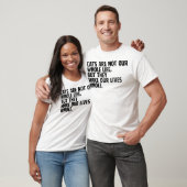 猫が強い Tシャツ (ユニセックス)