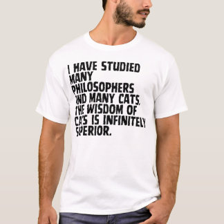 猫が強い Tシャツ