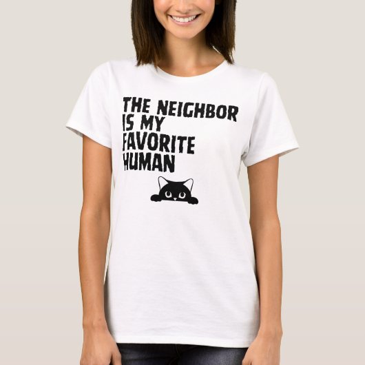 猫が強い Tシャツ (正面)