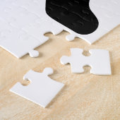 猫が挨拶 ジグソーパズル (側面)