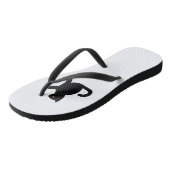 猫が挨拶 ビーチサンダル (アングル)