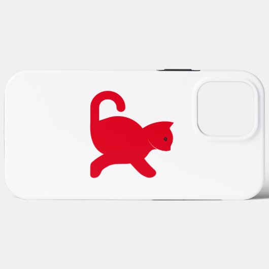 猫が挨拶 Case-Mate iPhoneケース (裏面 (横))