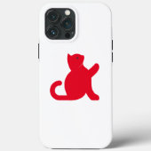 猫が挨拶 Case-Mate iPhoneケース (裏面)