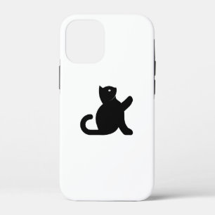 猫が挨拶 iPhone 12 MINI ケース