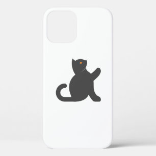 猫が挨拶 iPhone 12 PROケース