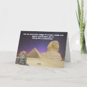 猫が支配する！ カード (裏面)