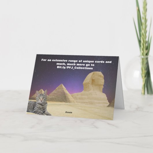 猫が支配する！ カード (裏面)