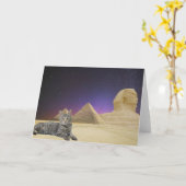 猫が支配する！ カード (黄色い花)