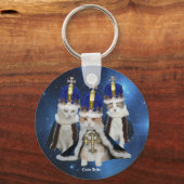 猫が支配する キーホルダー (正面)