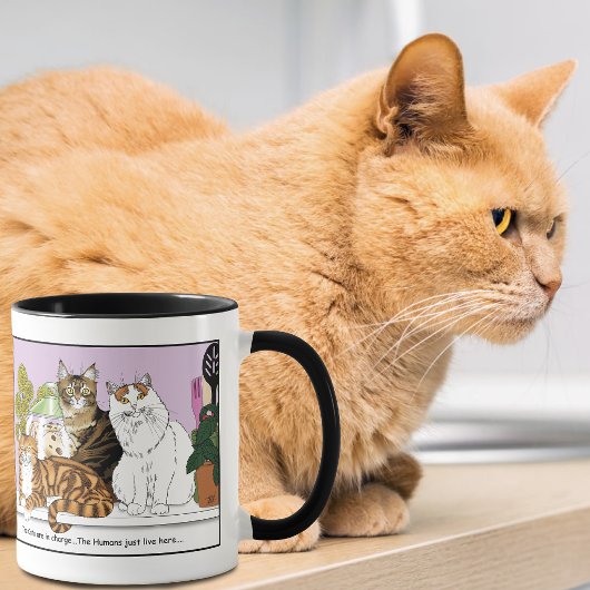 猫が支配する マグカップ