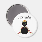 猫が支配する マグネット (正面/裏面)