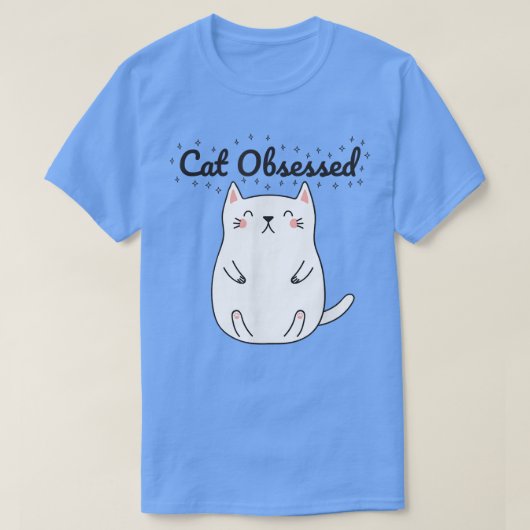 猫が支配する Tシャツ (デザイン正面)