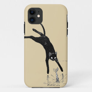 猫が池に飛び込むアレクサンドル・ステインレン iPhone 11 ケース