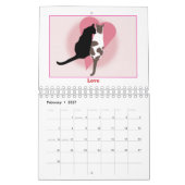 猫が猫になる – カレンダー – 愛が勝つ (2月 2027)