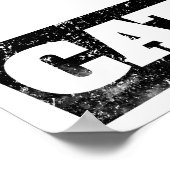 猫が猫を呼び寄せる ポスター (角)