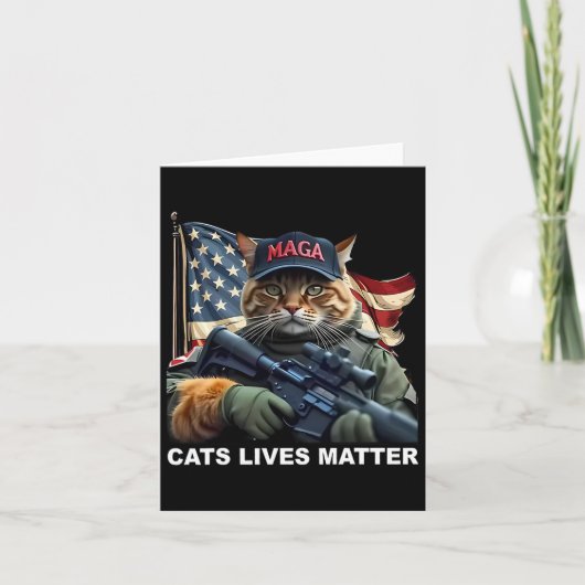猫が生きるおもしろい問題トランプ2024 カード (正面)