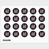 猫が生きる ラウンドシール (シート)