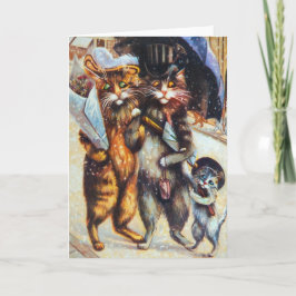 猫が登場するショッピングのスポリーby Boulanger シーズンカード