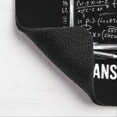 猫が答えだ 数学 ねこざんす Funny Mat マウスパッド (コーナー)