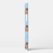 猫が箱に入りミルクが青く滴る Case-Mate iPhoneケース (裏面 / 右)