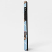 猫が箱に入りミルクが青く滴る Case-Mate iPhoneケース (裏面/左)