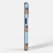 猫が箱に入りミルクが青く滴る Case-Mate iPhoneケース (裏面 / 右)