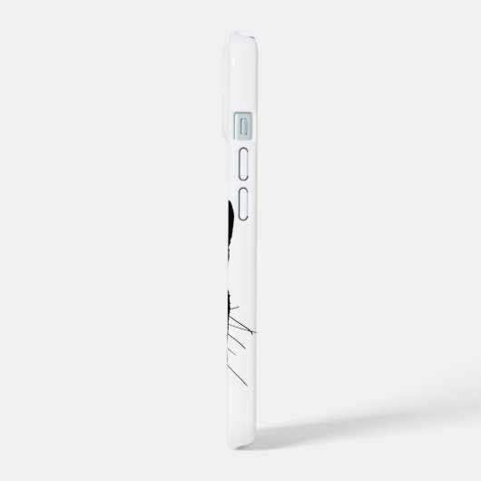 猫が色クリックを選カスタムぶ iPhone 15ケース (左側面)