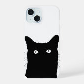 猫が色クリックを選カスタムぶ iPhone 15ケース (裏面)