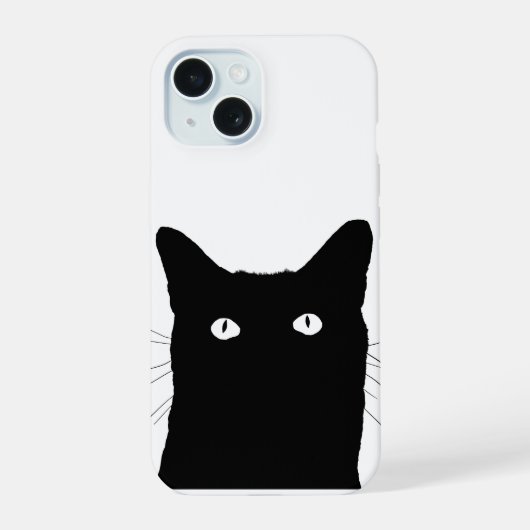 猫が色クリックを選カスタムぶ iPhone 15ケース (裏面)