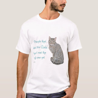 猫が苦手な人。.... Tシャツ