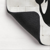 猫が落ちるおもしろい マウスパッド (コーナー)