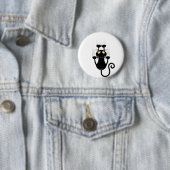 猫が落ちるおもしろい 缶バッジ (インサイチュ)