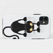 猫が落ちるおもしろい Case-Mate iPhoneケース (裏面(横))