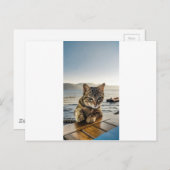 猫が言う ポストカード (正面/裏面)