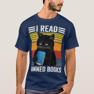 猫が読本おもしろいの読虫 Tシャツ