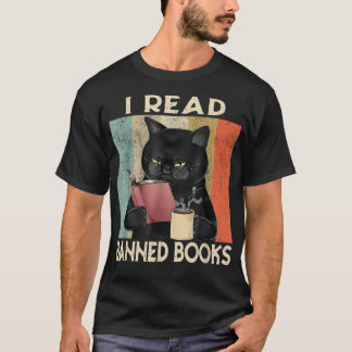 猫が読本おもしろいの読虫 Tシャツ