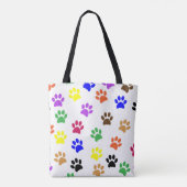 猫が足を引っ張る トートバッグ (裏面)