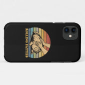 猫が転がって太ってるのがおかしい Case-Mate iPhoneケース (裏面(横))