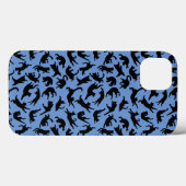 猫が転がり落ちる Case-Mate iPhoneケース (裏面 (横))