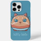 猫が顔を出す Case-Mate iPhoneケース (裏面)