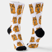 猫が飲むバブルティー ソックス (傾斜あり)