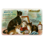 猫が飼いたいと思って マグネット (横)