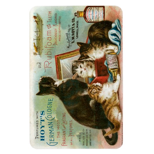 猫が飼いたいと思って マグネット (縦)