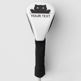 猫が驚く ゴルフヘッドカバー