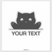 猫が驚く シール (シート)