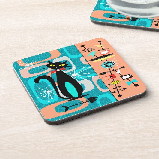 猫が鳴く コースター (左側)