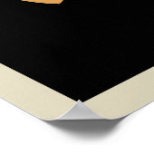 「猫が鳴る」ヴィンテージポスター ポスター (角)