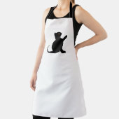 猫ことわざこんにちは エプロン (インサイチュ)