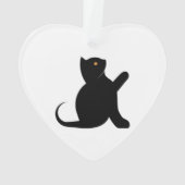 猫ことわざこんにちは オーナメント (裏面)