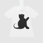 猫ことわざこんにちは オーナメント (裏面)